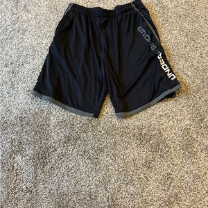 Under Armour Black Performance Shorts Lightweight Design